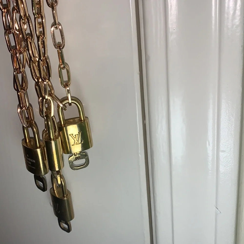 Louis Vuitton Lock & Key Necklace - Picture 7 of 7